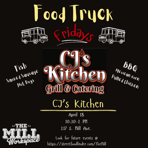 CJs Kitchen Food Truck Friday 500x500