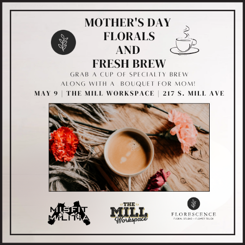 Florals and Fresh Brews 500x500