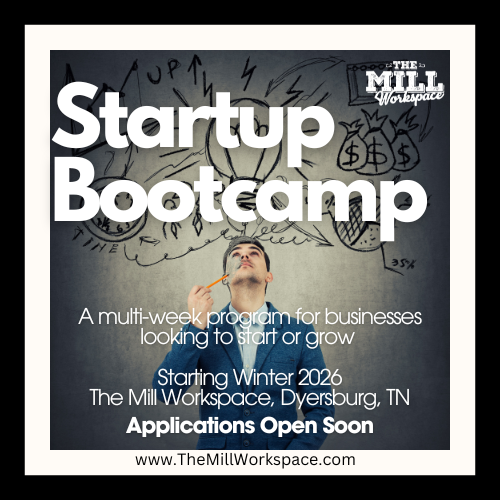 Startup Bootcamp Winter 2026 - Dyersburg, TN